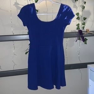 Dark blue forever 21 dress